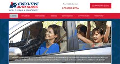 Desktop Screenshot of executiveautoglass.com